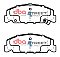 DBA Street Series Ceramic Brake Pads 127.7mm x 48mm DB1259SS - Front