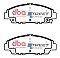DBA Street Series Ceramic Brake Pads 137.8mm x 54.1mm DB1268SS - Front