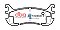 DBA Street Series Ceramic Brake Pads 102.1mm x 43mm DB1291SS - Rear