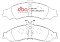 DBA Xtreme Performance Brake Pads 183.3mm x 64mm DB1331XP - Front