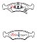 DBA Street Series Ceramic Brake Pads 151.4/151.4mm x 46.2/46mm DB1335SS - Front
