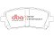 DBA Brake Kit - 4000 Series T3 Slotted & Xtreme Performance Brake Pads (2x DBA4648S + DB1342XP) DBA4648S-1342XP
