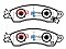 DBA Street Series Ceramic Brake Pads 171mm x 51.6mm DB1353SS - Front