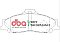 DBA Street Performance Brake Pads 151.5mm x 61.85mm DB1366SP - Front