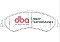 DBA Street Performance Brake Pads 169.4mm x 62.2mm DB1375SP - Front