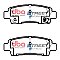DBA Street Series Ceramic Brake Pads 106.5mm x 38.2mm DB1384SS - Rear