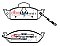 DBA Street Series Ceramic Brake Pads 188/188mm x 77.1/58.9mm DB1406SS - Front