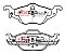 DBA Street Series Ceramic Brake Pads 177.7/160mm x 62.1/63.1mm DB1424SS - Front