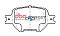 DBA Street Series Ceramic Brake Pads 117.5mm x 58.7mm DB1431SS - Front
