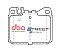 DBA Street Series Ceramic Brake Pads 89.7mm x 73.5mm DB143SS - Front