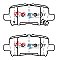 DBA Street Series Ceramic Brake Pads 101mm x 43.4mm DB1440SS - Front