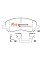 DBA Xtreme Performance Brake Pads 144.9mm x 55.1mm DB1441XP - Front