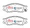 DBA Street Series Ceramic Brake Pads 135mm x 48.6mm DB1454SS - Front