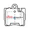 DBA Street Series Ceramic Brake Pads 70.9mm x 72.2mm DB1458SS - Rear