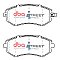 DBA Street Series Ceramic Brake Pads 137.1mm x 56.8mm DB1491SS - Front