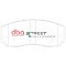DBA Street Performance Brake Pads 132.3mm x 55.8mm DB15010SP - Front