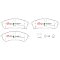 DBA Street Performance Brake Pads 147.7mm x 52.4mm DB15016SP - Rear