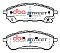 DBA Street Series Ceramic Brake Pads 147.7mm x 52.4mm DB15016SS - Rear