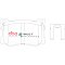 DBA Street Performance Brake Pads 126.6mm x 77.8mm DB15021SP - Front