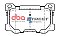 DBA Street Series Ceramic Brake Pads 126.6mm x 77.8mm DB15021SS - Front