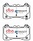 DBA Street Series Ceramic Brake Pads 137.7mm x 77.4mm DB15025SS - Front