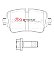 DBA Xtreme Performance Brake Pads 129mm x 65.1mm DB15031XP - Rear