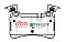 DBA Street Series Ceramic Brake Pads 111mm x 76mm DB15037SS - Rear