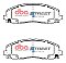 DBA Street Series Ceramic Brake Pads 183.1mm x 63.5mm DB15038SS - Front