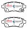 DBA Street Series Ceramic Brake Pads 113.7mm x 47.3mm DB15050SS - Front