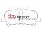 DBA Street Performance Brake Pads 113.2mm x 49.4mm DB15052SP - Rear