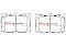 DBA Xtreme Performance Brake Pads 141.9mm x 94.1mm DB15062XP - Front