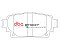 DBA Street Performance Brake Pads 103.7mm x 47.6mm DB15068SP - Rear