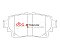 DBA Xtreme Performance Brake Pads 103.7mm x 47.6mm DB15068XP - Rear
