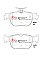 DBA Street Performance Brake Pads 122.9mm x 57.4mm DB15092SP - Rear