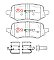 Ford Puma 1.0 & 1.5 ST Ecoboost Rear DBA Street Performance Brake Pads
