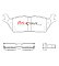 DBA Xtreme Performance Brake Pads 148.8mm x 52.3mm DB15123XP - Rear