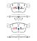 DBA Street Series Brake Pads 155mm x 70.1mm DB15164SS - Rear
