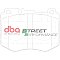 DBA Street Performance Brake Pads 127.7mm x 92.6mm DB15182SP - Front