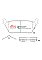 DBA Street Performance Brake Pads 149mm x 59mm DB15196SP - Rear