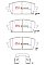 DBA Xtreme Performance Brake Pads 154.2mm x 63.6mm DB15205XP - Front
