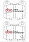 DBA Street Performance Brake Pads 76.6mm x 65.4mm DB1521SP - Rear