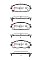 DBA Street Series Brake Pads 172.6mm x 62.1mm DB15226SSEV - Front