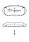 DBA Street Series Brake Pads 138.9mm x 57.9mm DB15252SS - Front
