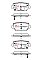 DBA Street Series Brake Pads 96.9mm x 42.7mm DB15254SS - Rear