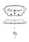 DBA Street Series Brake Pads 106mm x 48mm DB15269SS - Rear