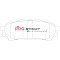 DBA Street Performance Brake Pads 108.6mm x 39.2mm DB1672SP - Rear