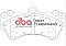 DBA Street Performance Brake Pads 190.2mm x 99.1mm DB1676SP - Front