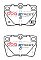 DBA Street Series Ceramic Brake Pads 78.5mm x 54.1mm DB1680SS - Rear
