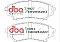 DBA Street Performance Brake Pads 145.1mm x 58.5mm DB1681SP - Front