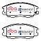 DBA Street Series Ceramic Brake Pads 149mm x 60.8mm DB1684SS - Front